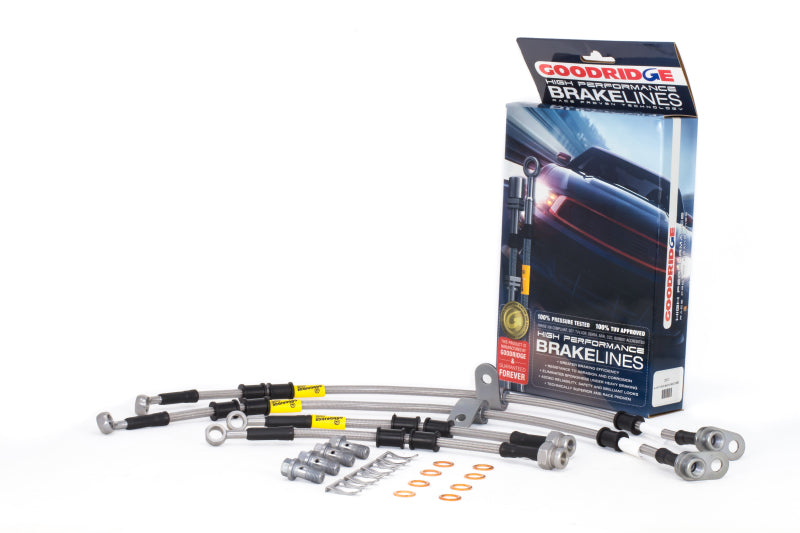 GR G-Stop Brake Line Kits - Goodridge 16-17 Mazda Miata MX-5 (w/o Factory Brembo Calipers) SS Brake Lines