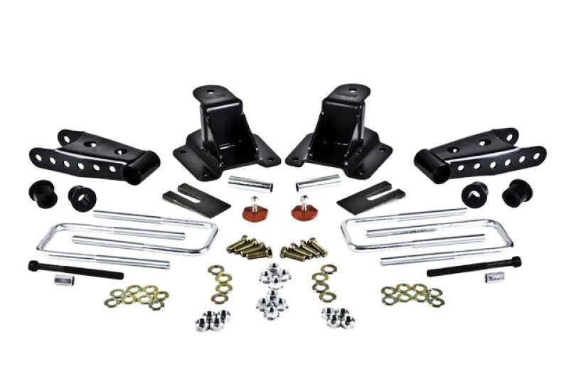 BT Shackle Kit - Belltech SHACKLE AND HANGER KIT 94-00 Dodge RAM 3500 4inch
