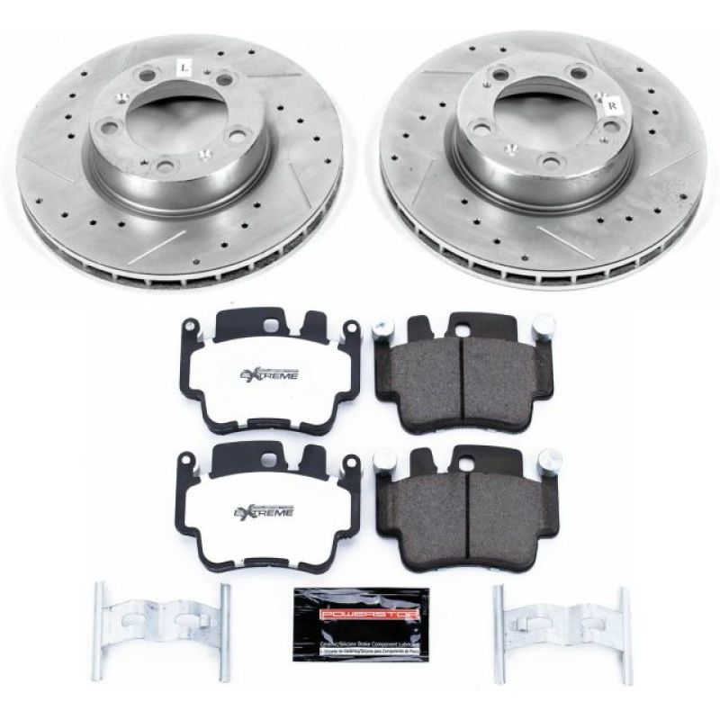 PSB Z26 Street Warrior Kit - Power Stop 99-05 Porsche 911 Front Z26 Street Warrior Brake Kit