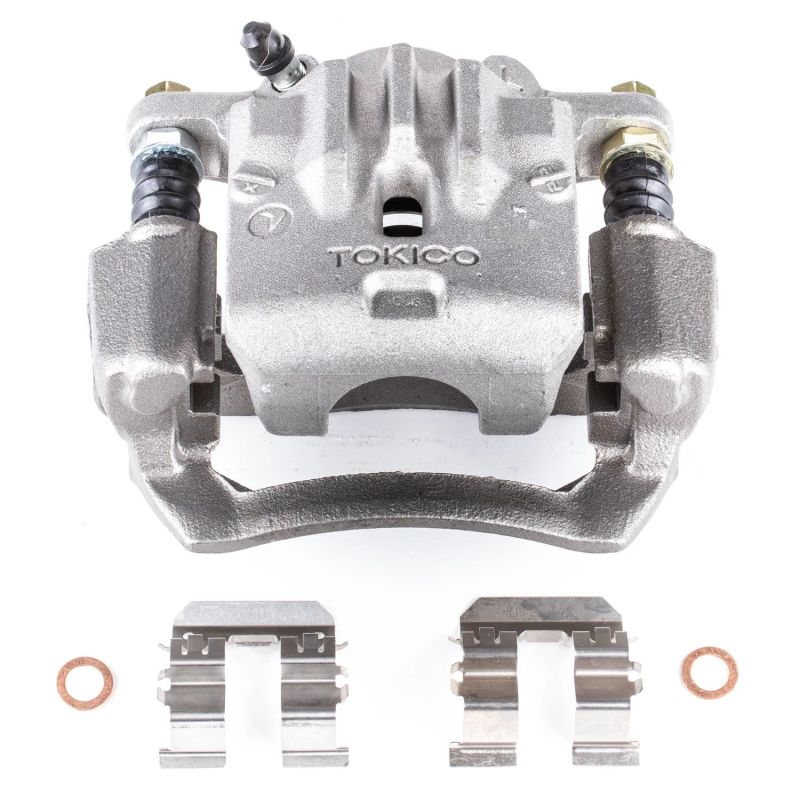 PSB Autospecialty Caliper - Power Stop 10-14 Subaru Legacy Rear Left Autospecialty Caliper w/Bracket