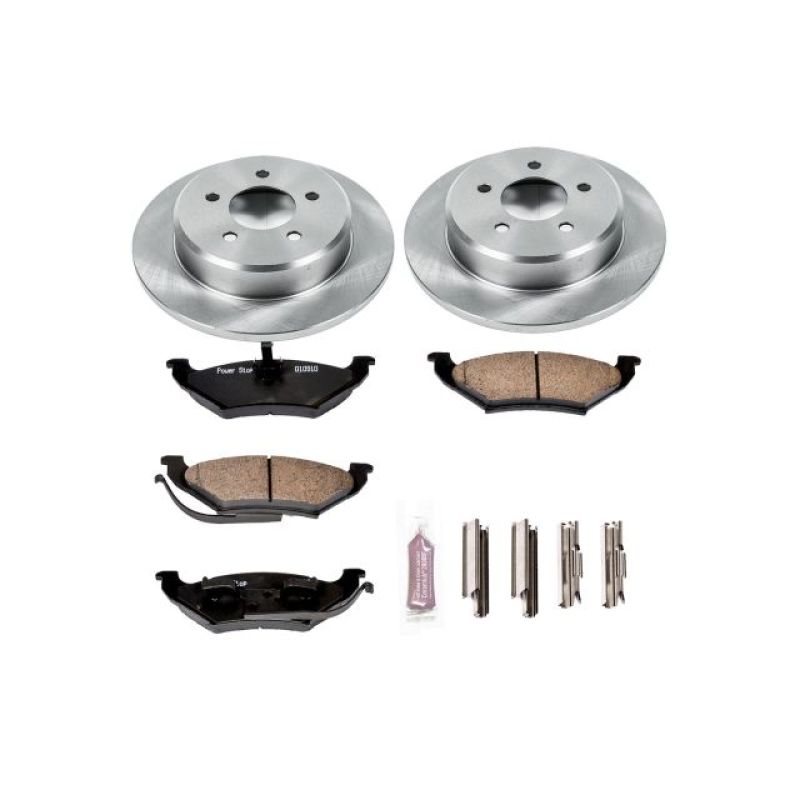 PSB Autospecialty Kit - Power Stop 97-99 Chrysler Town & Country Rear Autospecialty Brake Kit