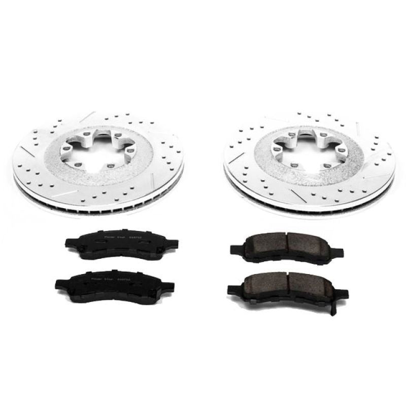 PSB Z23 Evolution Kit - Power Stop 09-12 Chevrolet Colorado Front Z23 Evolution Sport Brake Kit