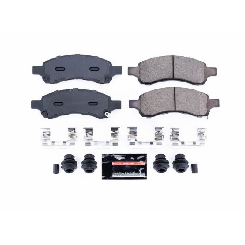 PSB Z23 Evolution Brake Pads - Power Stop 08-17 Buick Enclave Front Z23 Evolution Sport Brake Pads w/Hardware