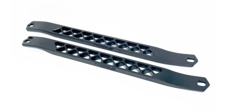 TQS Billet Strut Cross Braces - Torque Solution Billet Strut Cross Braces (Black) Toyota GR Supra MKV A90 / A91