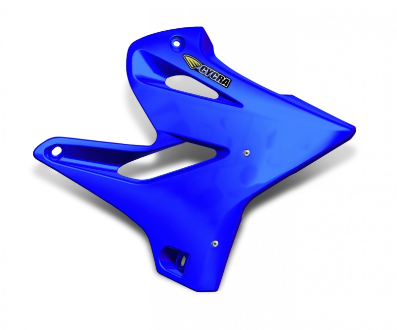 CYC Radiator Shroud - Cycra 05-21 Yamaha YZ125 Powerflow Radiator Shrouds - Blue