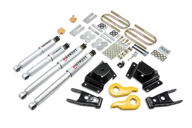 BT Lower Kit w SP Shocks - Belltech LOWERING KIT WITH SP SHOCKS