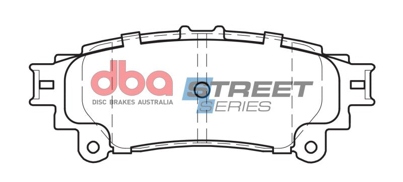 DBA Street Series Brake Pads - DBA 16-17 Lexus GS200t (Excl F Sport) Street Series Rear Brake Pads