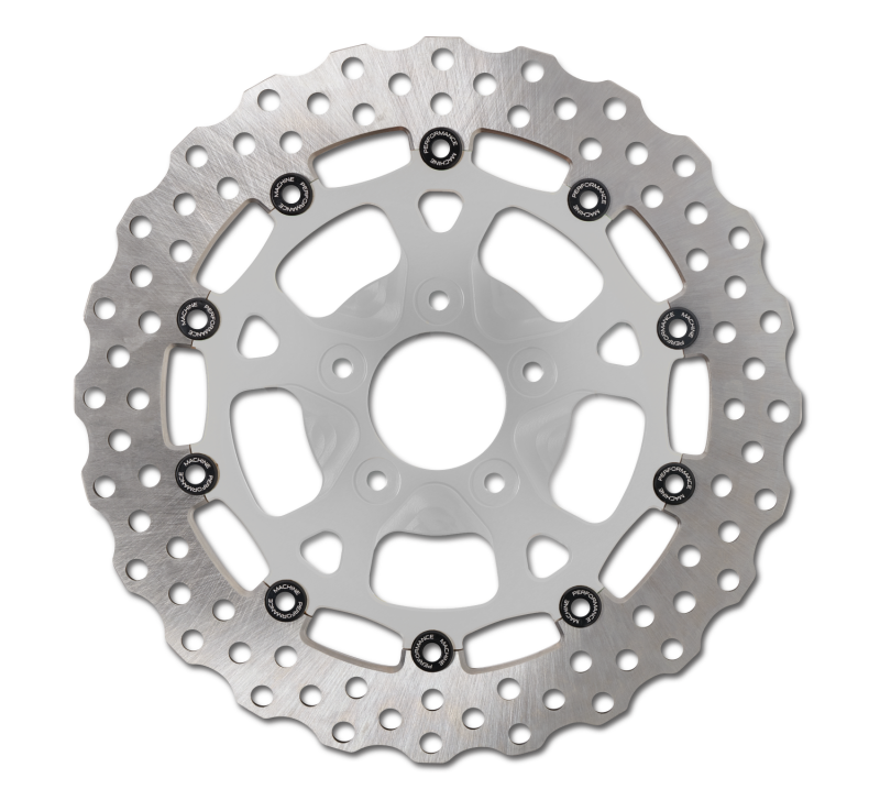 PFM Brake Rotors - Performance Machine Disc Carr Dominator 320Mm X .20 Ff No O/S Front Chrome