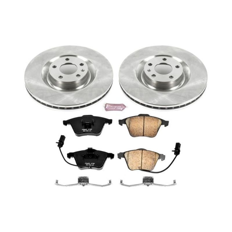 PSB Autospecialty Kit - Power Stop 04-09 Audi S4 Front Autospecialty Brake Kit