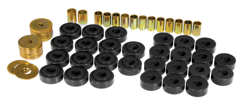 PRO Body/Subframe Bush - Blk - Prothane 64 GM Hardtop/Conv Body Mount - Black