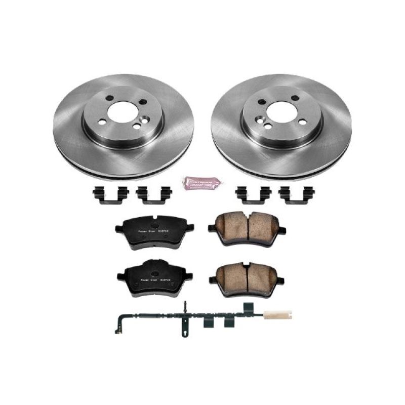 PSB Autospecialty Kit - Power Stop 07-10 Mini Cooper Front Autospecialty Brake Kit