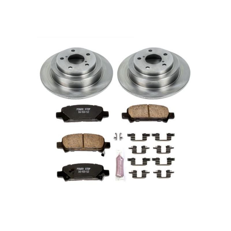 PSB Autospecialty Kit - Power Stop 98-03 Subaru Forester Rear Autospecialty Brake Kit