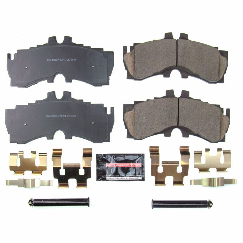 PSB Z23 Evolution Brake Pads - Power Stop 2018 Lexus LC500 Front Z23 Evolution Sport Brake Pads w/Hardware