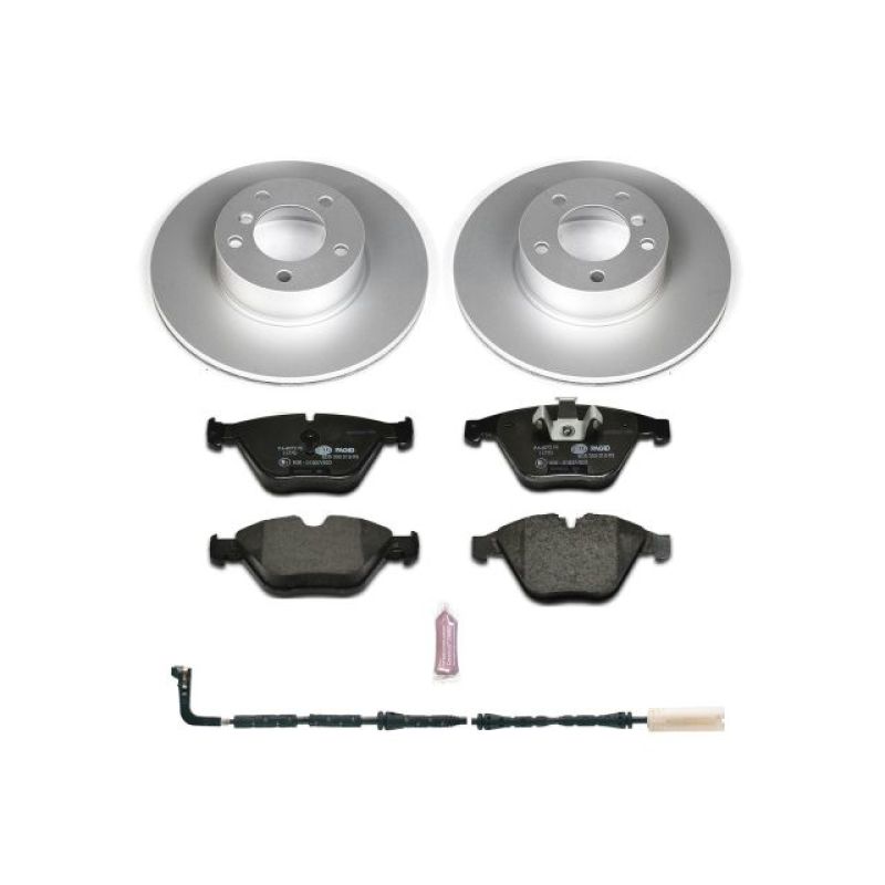 PSB Euro-Stop Kit - Power Stop 08-10 BMW 328i Front Euro-Stop Brake Kit