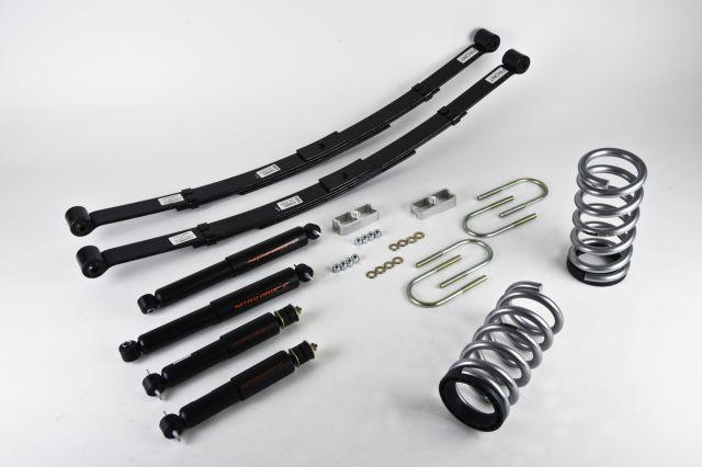 BT Lowering Kit w ND2 Shocks - Belltech LOWERING KIT 95-97 S-BLAZER 6CYL W/ND2