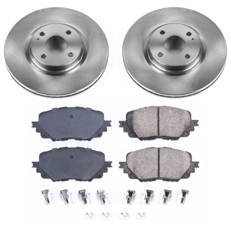 PSB Autospecialty Kit - Power Stop 17-19 Fiat 124 Spider Front Autospecialty Brake Kit
