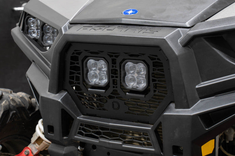 DIO Powersport LED Grille Kit - Diode Dynamics 14-18 Polaris RZR XP Stage Series LED Grille Kit - Pro Yellow Combo
