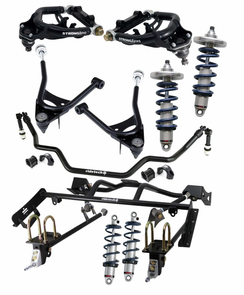 RID HQ Coilover Kits - Ridetech 67-70 Ford Mustang HQ CoilOver Suspension System