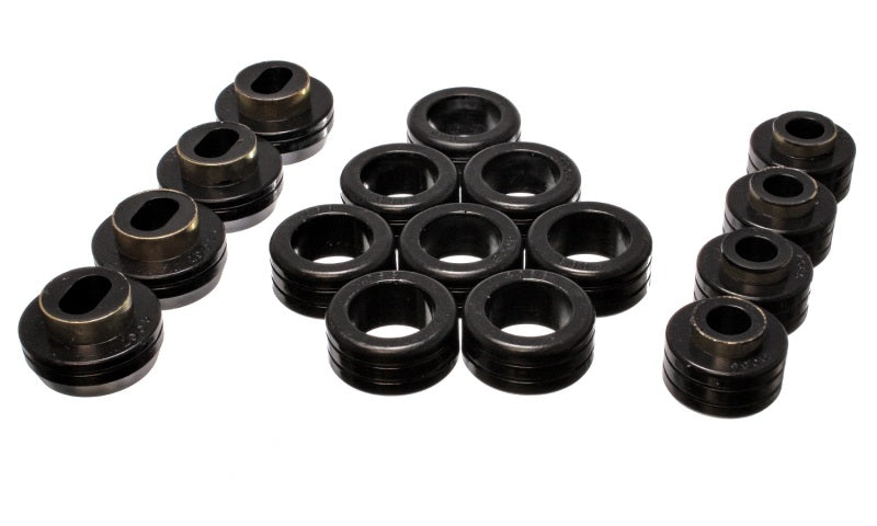ES Body Mounts - Black - Energy Suspension S10 Body Mount Set - Black