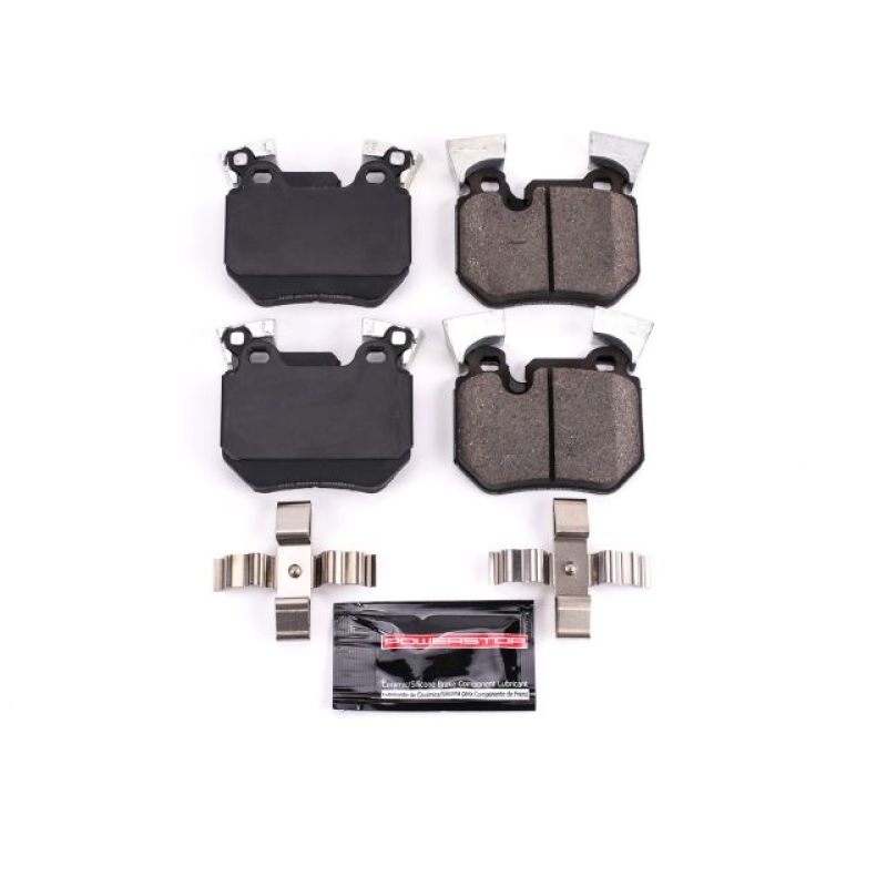 PSB Z23 Evolution Brake Pads - Power Stop 08-13 BMW 135i Rear Z23 Evolution Sport Brake Pads w/Hardware