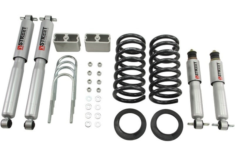 BT Lower Kit w SP Shocks - Belltech LOWERING KIT WITH SP SHOCKS