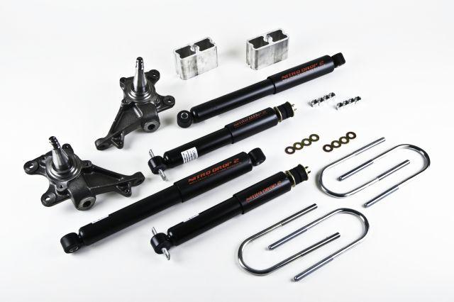 BT Lowering Kit w ND2 Shocks - Belltech LOWERING KIT WITH ND2 SHOCKS