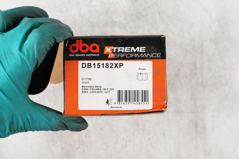 DBA XP Performance Brake Pads - DBA 15-20 Mercedes-Benz C300 (w/Sport Package/AMG Sport Package) Front XP Performance Brake Pads