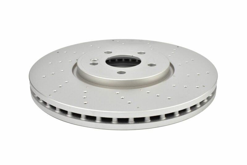 DBA Street Standard Rotors - DBA 19-22 Mercedes-Benz A35 AMG Street Series OE Drilled Front Brake Rotor