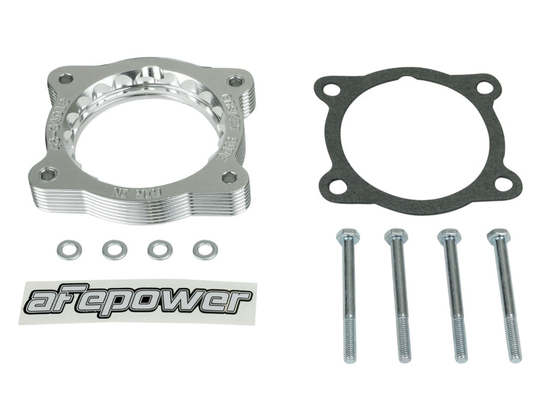 AFE Silver Bullet TBS - aFe Silver Bullet Throttle Body Spacer 04-12 GM Colorado/Canyon L5 3.5L/3.7L