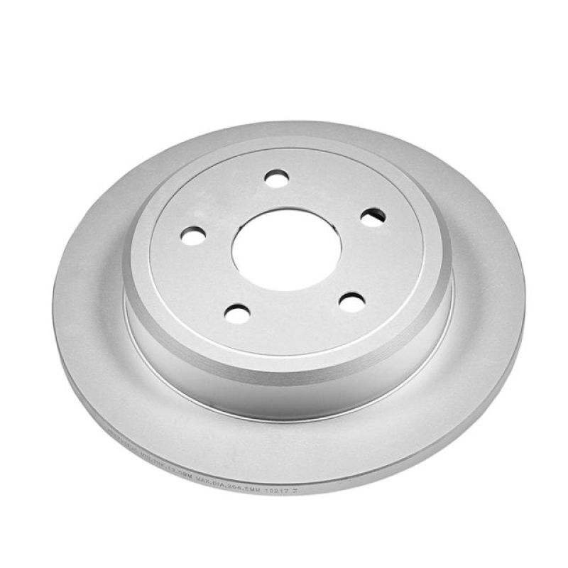 PSB Evolution Coated Rotor - Power Stop 06-10 Jeep Commander Rear Evolution Geomet Coated Rotor