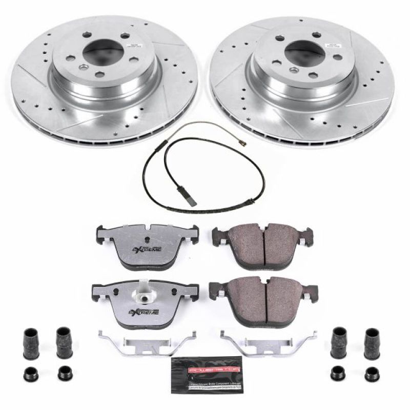 PSB Z26 Street Warrior Kit - Power Stop 2019 BMW X6 Rear Z26 Street Warrior Brake Kit