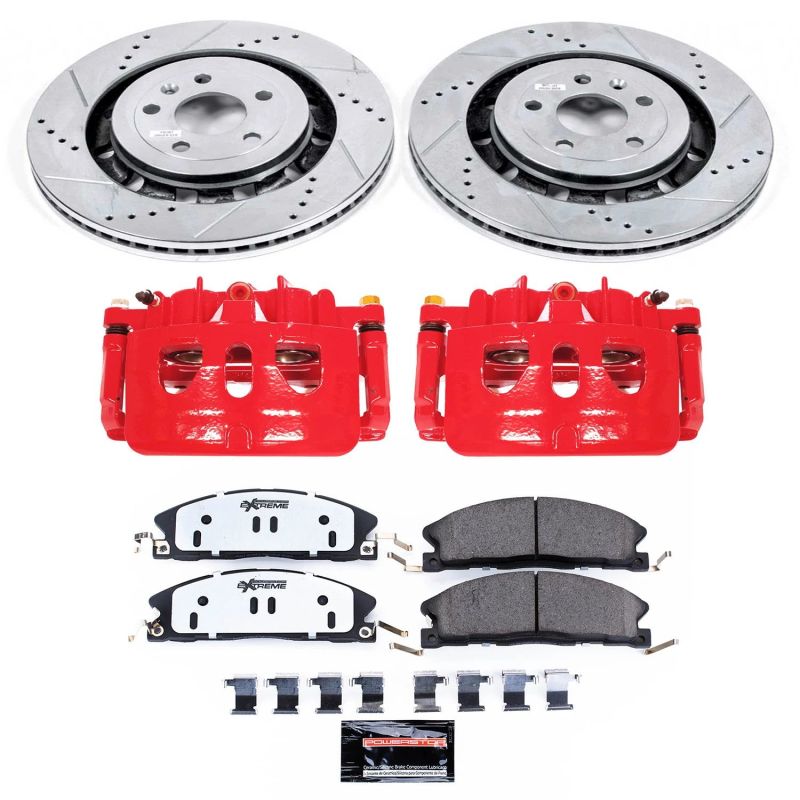 PSB Z36 Truck & Tow Kit - Power Stop 13-20 Lincoln MKT Front Z36 Truck & Tow Kit w/Cals