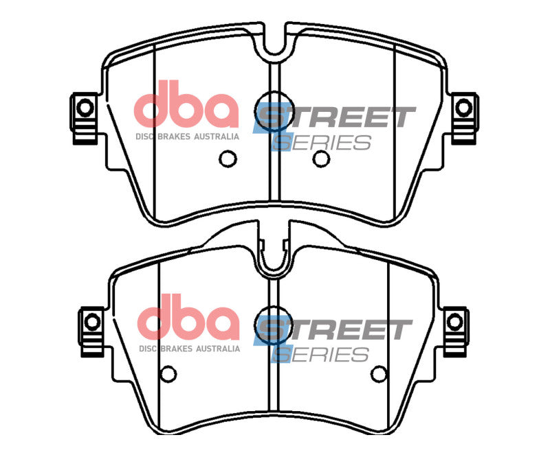 DBA Street Series Brake Pads - DBA 12-19 BMW 335i Street Series Front Brake Pads