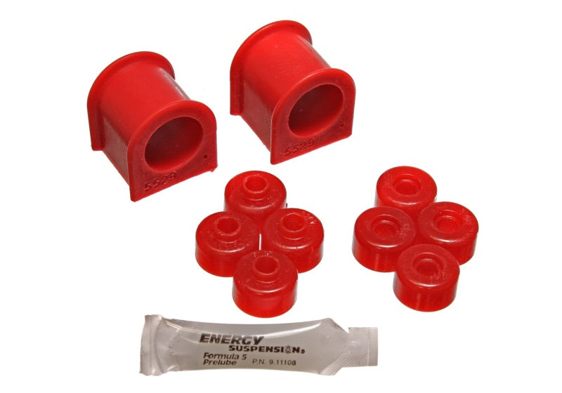ES Sway Bar Bushings - Red - Energy Suspension 90-96 Nissan 300ZX Red 26mm Rear Sway Bar Frame Bushings (Sway bar end link bushin