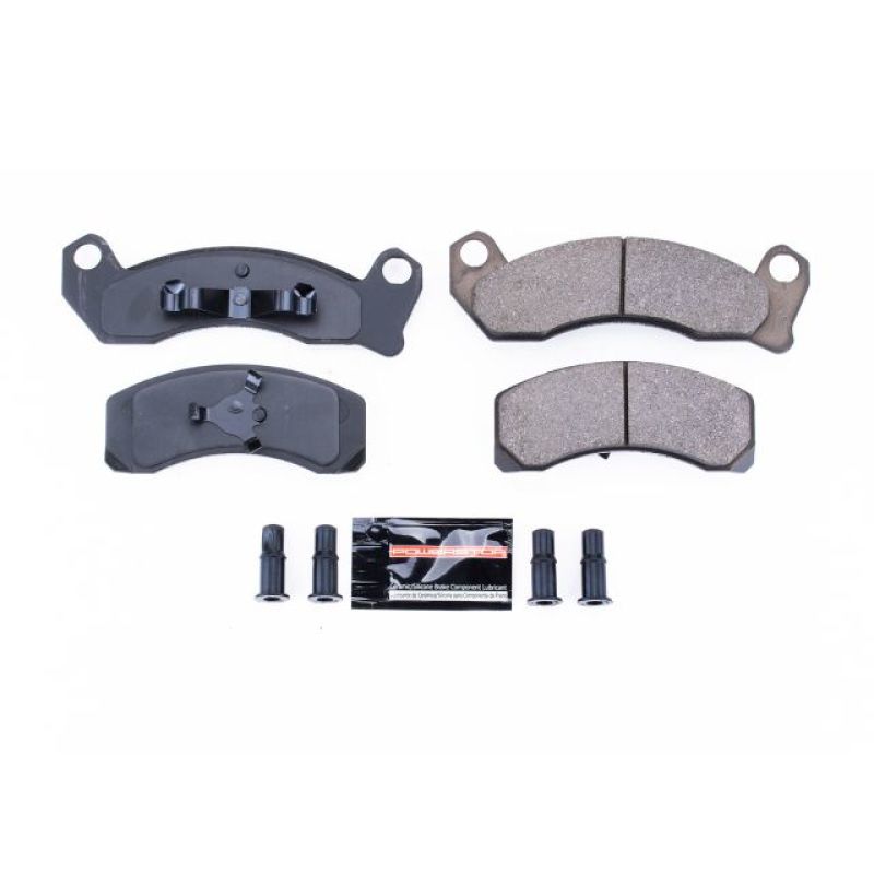 PSB Z23 Evolution Brake Pads - Power Stop 87-89 Ford Country Squire Front Z23 Evolution Sport Brake Pads w/Hardware