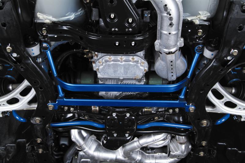 CUS Type II Lower Arm Bars - Cusco Lower Bar Type II Front GDA Impreza *Turbo models only