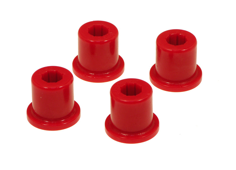 PRO Spring/Shackle Bush- Red - Prothane 76-86 Jeep CJ5/CJ6 Front Frame Shackle Bushings - Red