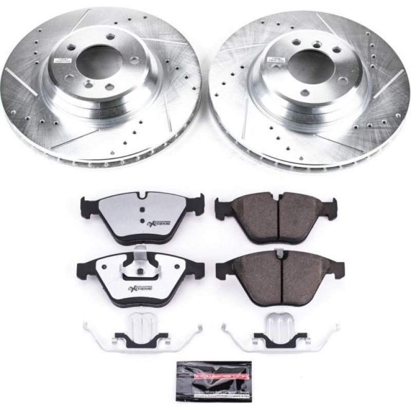 PSB Z26 Street Warrior Kit - Power Stop 2011 BMW 335d Front Z26 Street Warrior Brake Kit