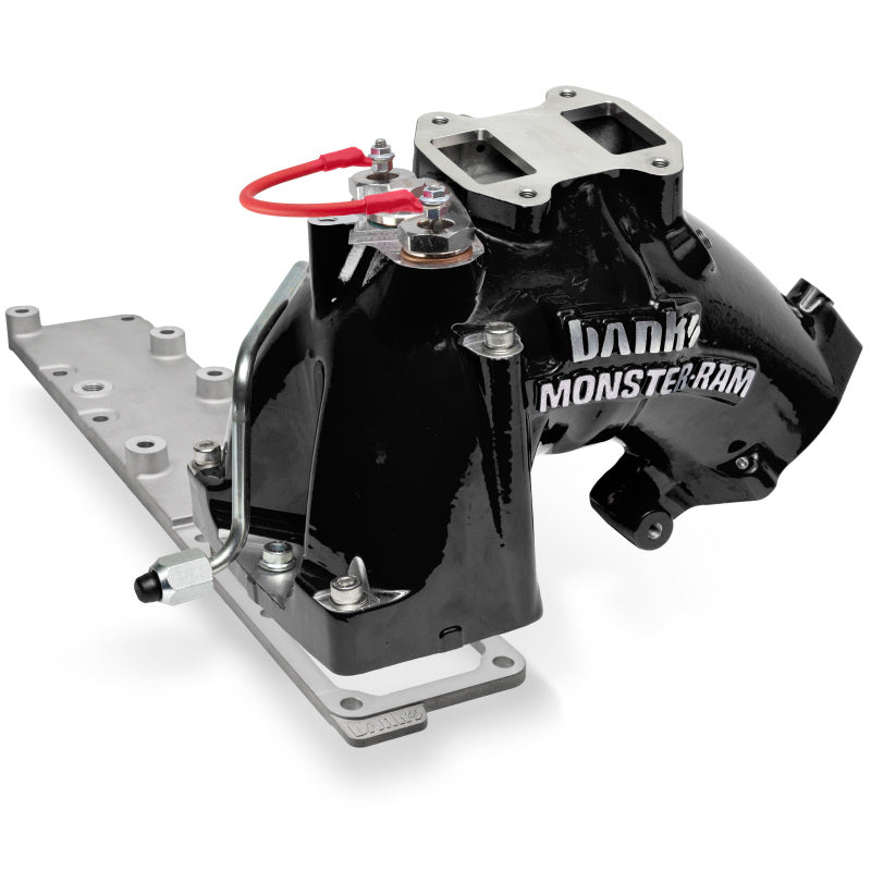 GBE Monster-Ram Intake - Banks Power 2007.5-2012 Ram 6.7L Monster-Ram Intake System Gen-2 w/Fuel Line - Black w/Heater System