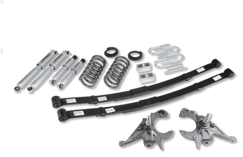 BT Lower Kit w SP Shocks - Belltech LOWERING KIT WITH SP SHOCKS