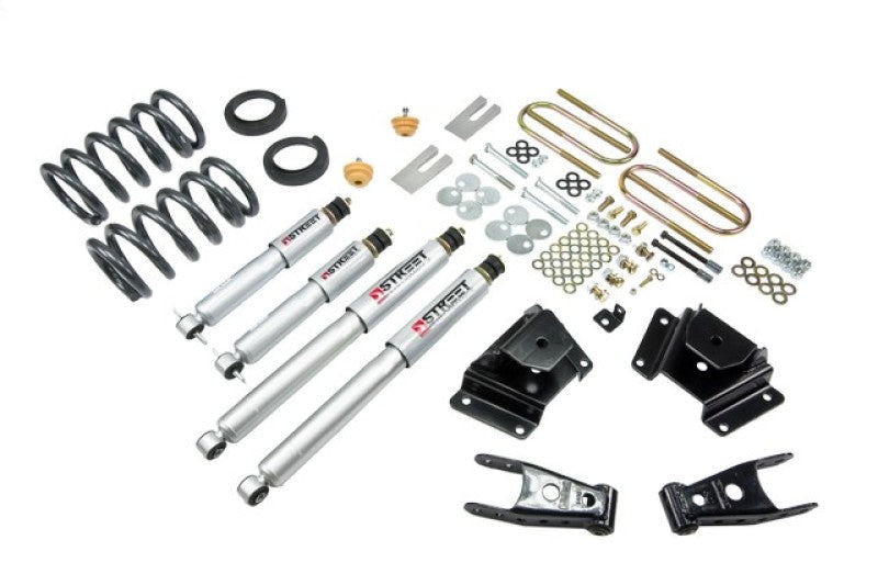 BT Lower Kit w SP Shocks - Belltech LOWERING KIT WITH SP SHOCKS