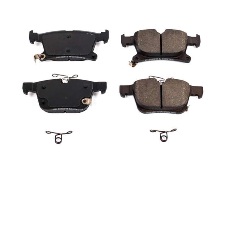 PSB Z17 Evolution Brake Pads - Power Stop 17-19 Chrysler Pacifica Rear Z17 Evolution Ceramic Brake Pads w/Hardware