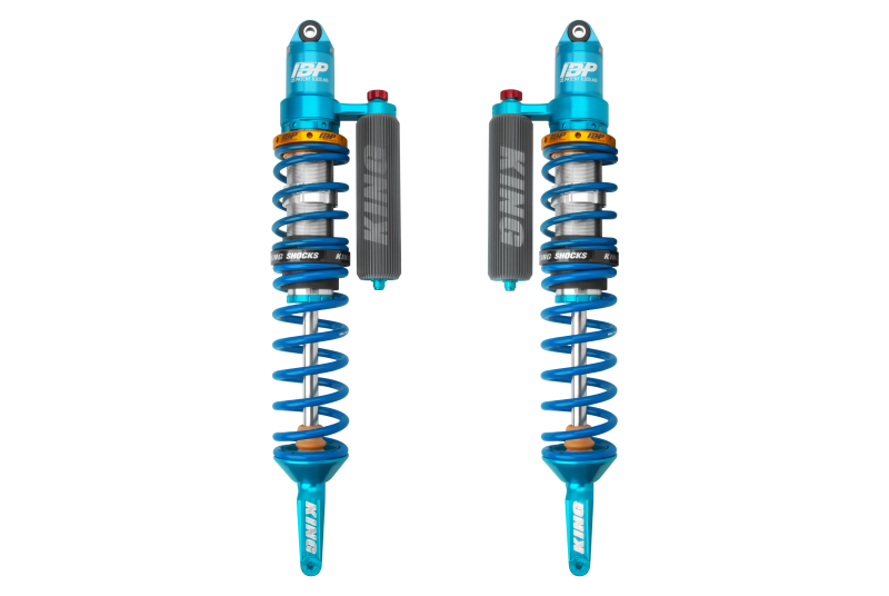KIN 3.0 Coilovers - King Shocks 2022+ POLARIS RZR PRO R 3.0 Front Coilover Finned Reservoir Shock w/2.5 Adjuster -Single