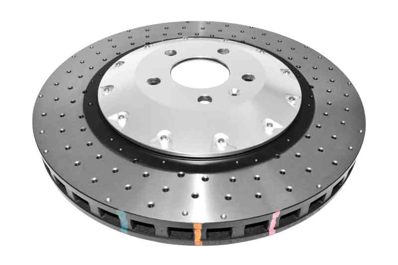 DBA 5000 Series Drilled Rotors - DBA 07-11 Audi S6 Front 5000 Series Drilled Rotor w/Black Hat