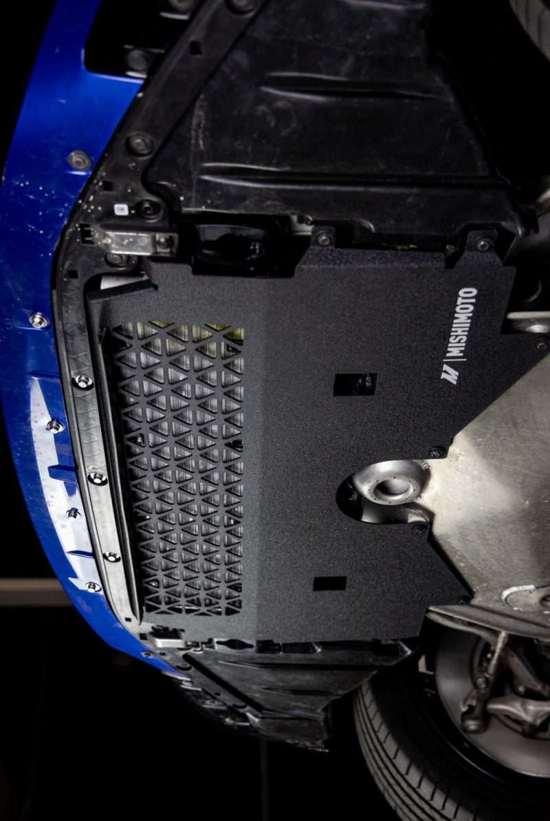 MM Skid Plate - Mishimoto 2021+ BMW G80/G82/G87 M2/M3/M4 Skid Plate Engine - Wrinkle Black