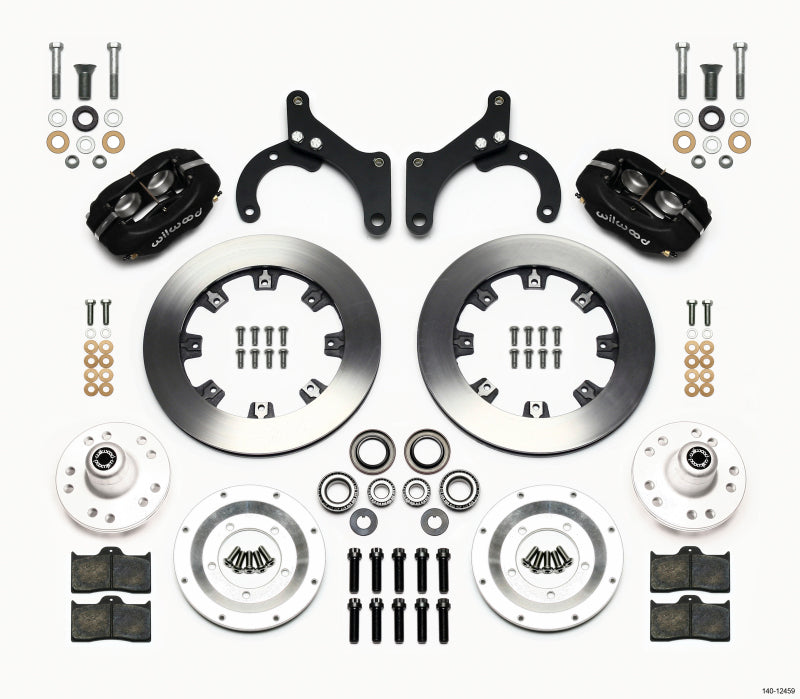 WIL Dynalite Brake Kit - Wilwood Forged Dynalite Front Kit 12.19in 59-64 Chevy Impala / 63-64 Corvette