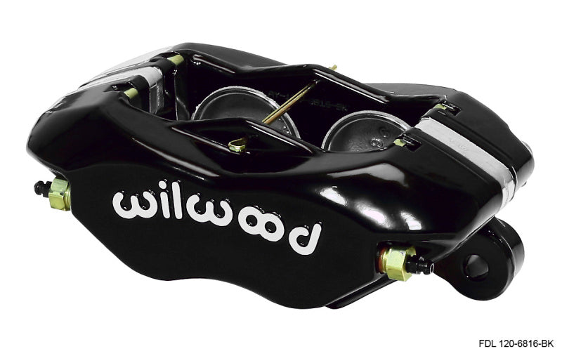 WIL Dynalite Caliper - Wilwood Caliper-Forged Dynalite-Red 1.75in Pistons .81in Disc