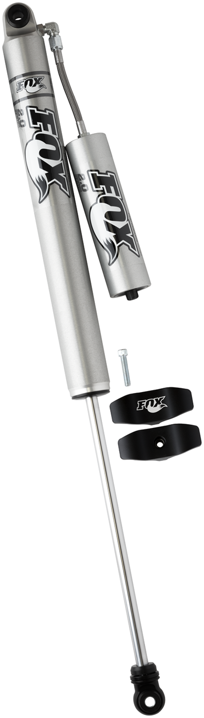 FOX 2.0 Perf Shock - Fox 05+ Ford SD 2.0 Performance Series 14.1in. Smooth Body Remote Reservoir Rear Shock / 4-6in. Lift