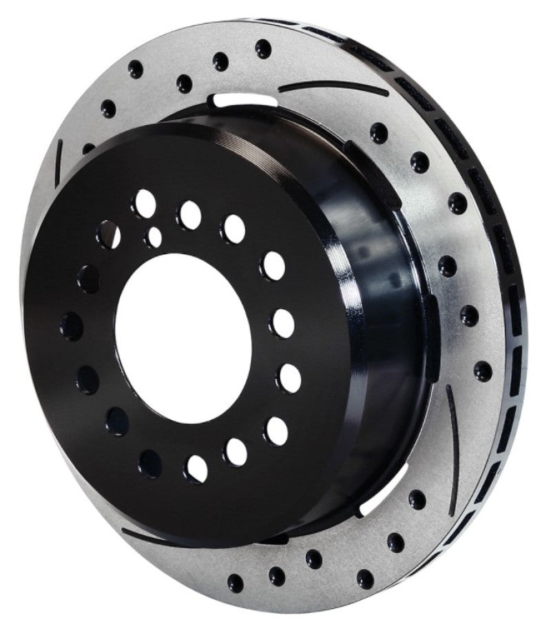 WIL Rotors - Wilwood Rotor-2.32in Offset-SRP-BLK-Drill-LH 11.00 x .810 - 5 Lug