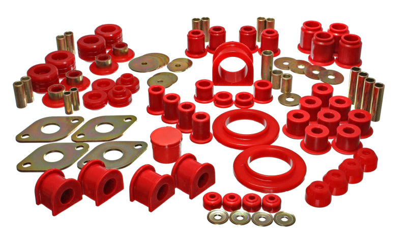 ES Hyper-Flex Sets - Red - Energy Suspension 95-6/00 Toyota 4WD Pickup (Except T-100 & Tundra) Red Hyper-Flex Master Bushing S